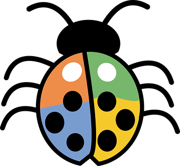 Debugging Bug Error Windows Microsoft Comp - Bug Clipart (369x340)