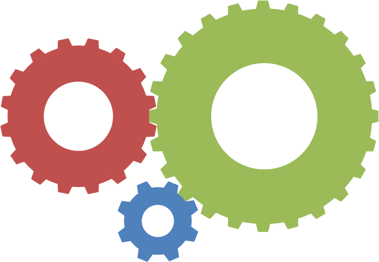 Powerpoint Clip Art Gears - Gear Train Clip Art (768x531)