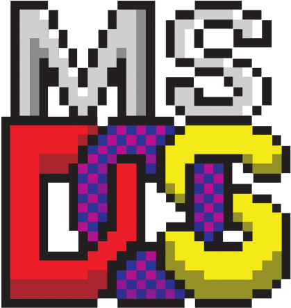 Computer - Ms Dos Logo (500x500)