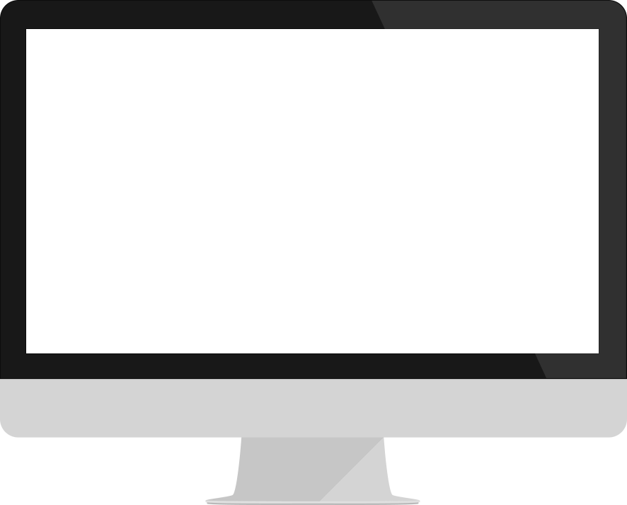 Ready To Use Microsoft Project Templates - Imac Transparent Png (886x713)