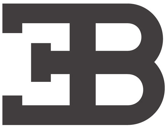 Bugatti B Logo Black And White - Bugatti Logo Png (1440x1024)