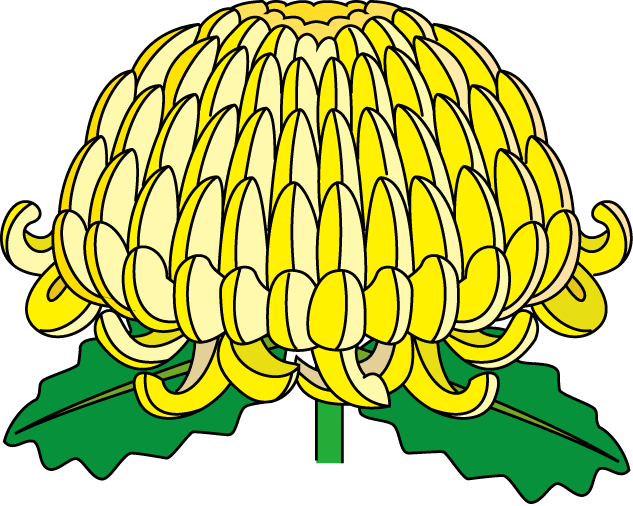 Chrysanthemum Clip Art - 菊 の 画像 イラスト (633x506)