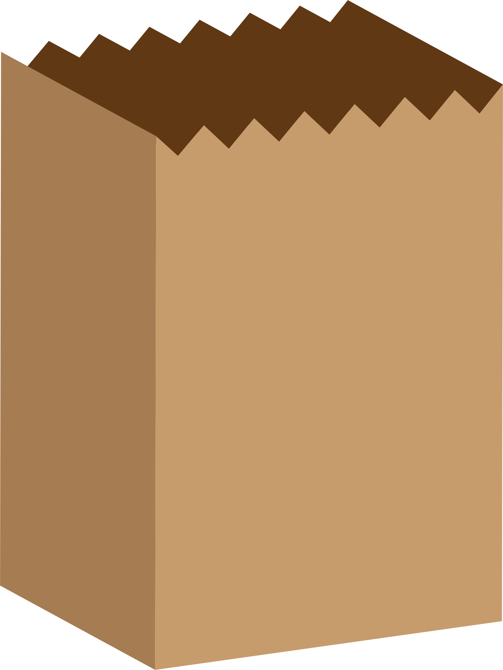 Big Image - Paper Bag Clip Art (1690x2252)