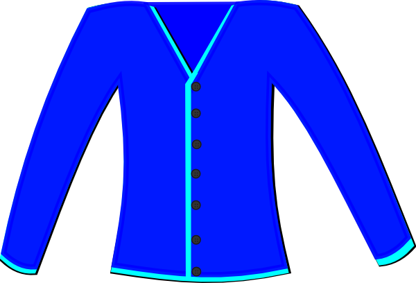 Cardigan Clip Art - Cardigan Clip Art (600x408)
