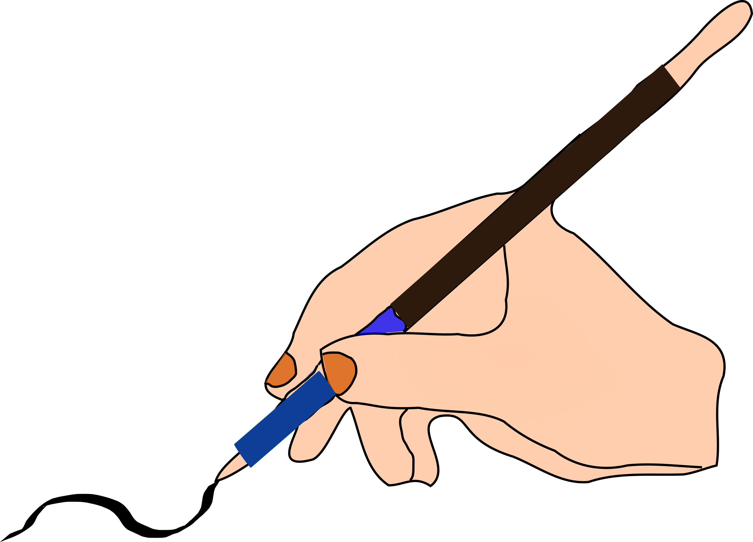 Clipart - Writing Pen Png File (2400x1727)