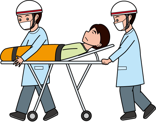 Dimicha - Ambulance Stretcher Clip Art (633x494)