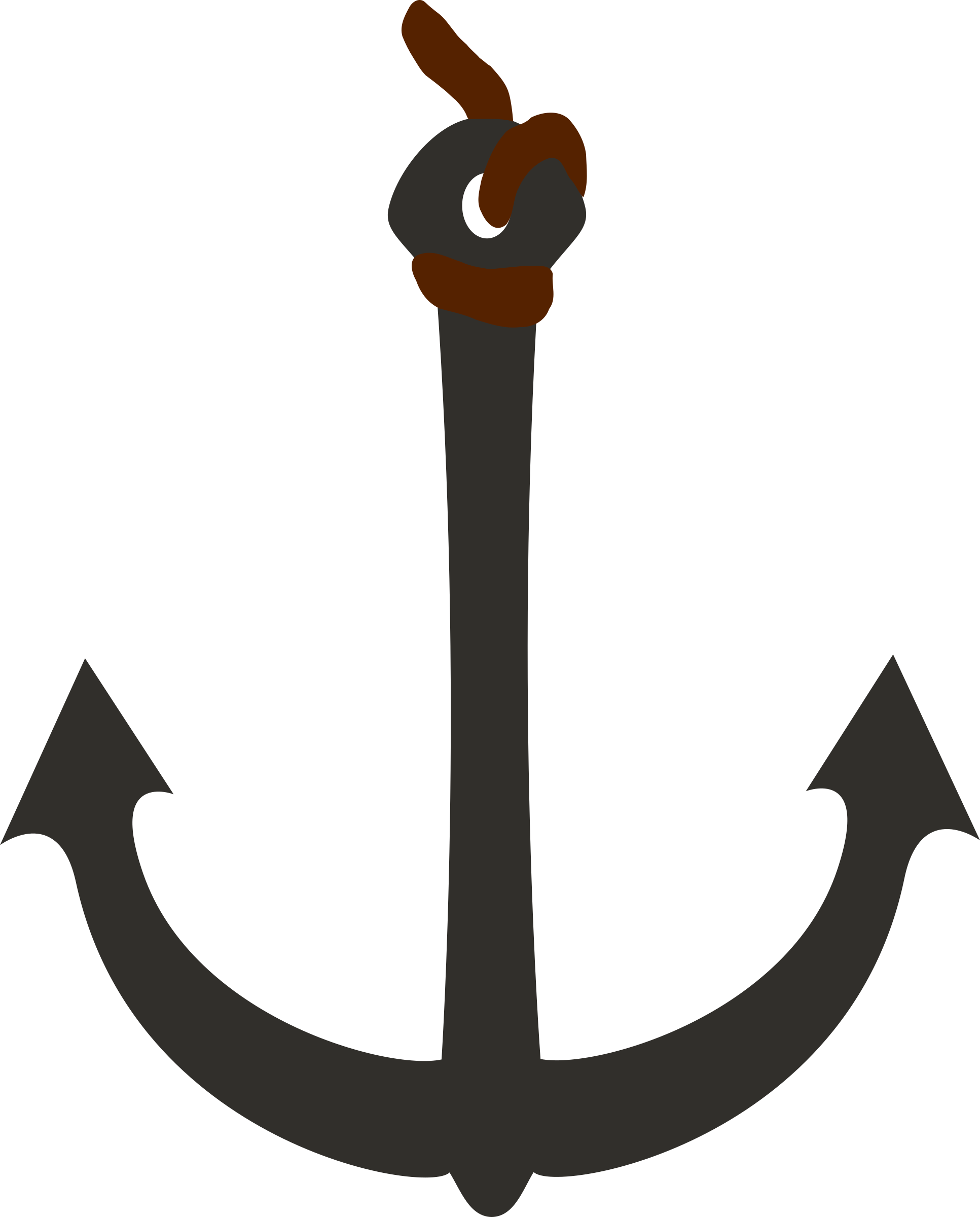 Clipart Anchor Openclipart - Ancre Png (1933x2400)