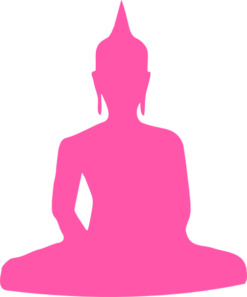 Buddha Clip Art - Buddha Silhouette (498x599)