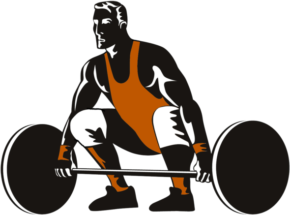 Warrior Clipart Lifting Weight - Indian Powerlifting Federation 2017 (600x459)
