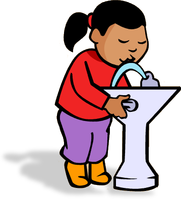 In Some Cases Such As Hot Weather Or A Strenuous Workout - Drink Water Fountain Clipart (359x395)