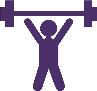 Colonial Quad Fitness Center - Fitness And Wellness Clipart (420x383)