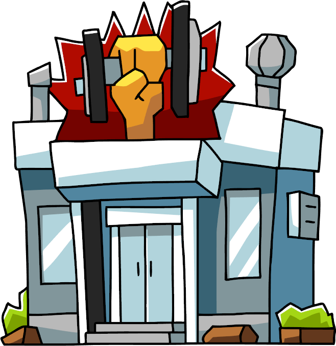 Gym - Gym Building Clipart Png (658x678)