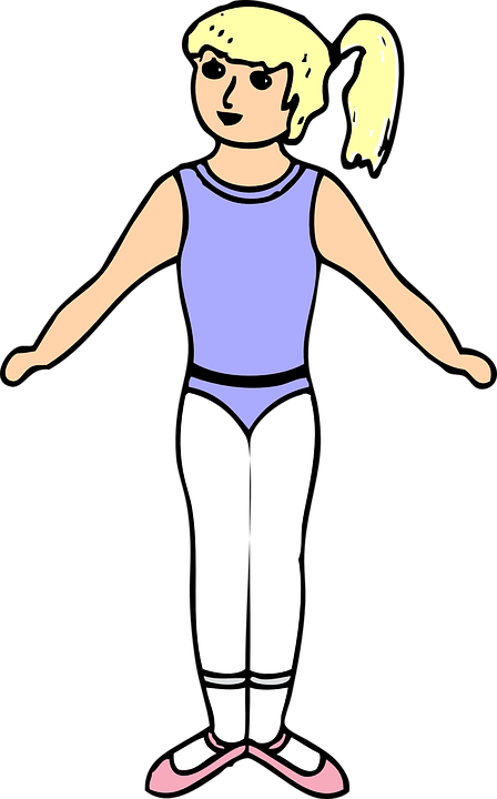 Ayurvedic Treatment For Obesity Weight Loss Tips - Girl Clipart In Leotard (448x720)