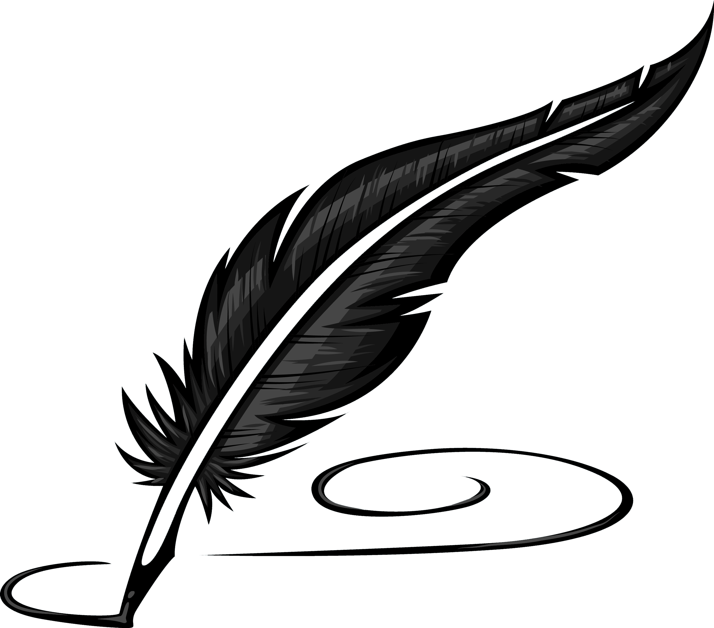 Angelique Bochnak Ph - Feather Pen Clipart (2800x2463)