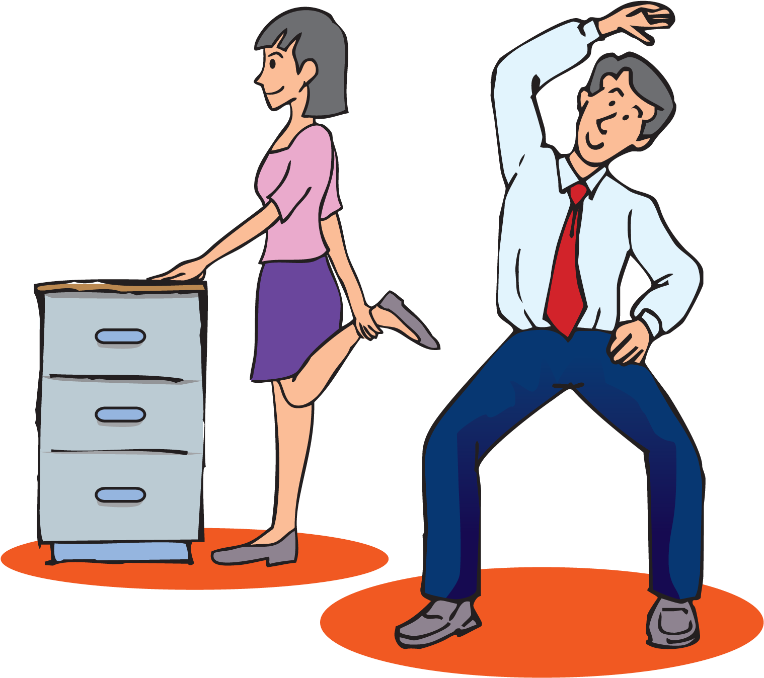 Exercise In The Workplace - Stretching Exercises At Work (1564x1416)