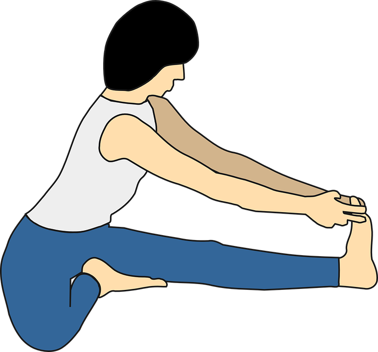 Yoga Woman Exercising Exercises Poses Positions - Maha Mudra (1280x1192)