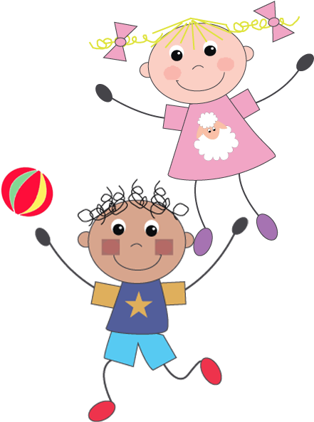 Fitness Fun All Life Long - Cartoon (458x600)