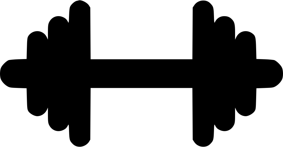 Gym Dumbbell Weight Strong Comments - Gym Icon Png (980x510)