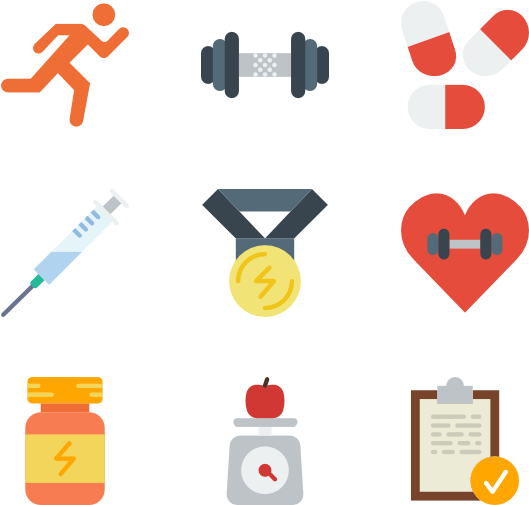 Fitness - Fit Icon Png (600x564)