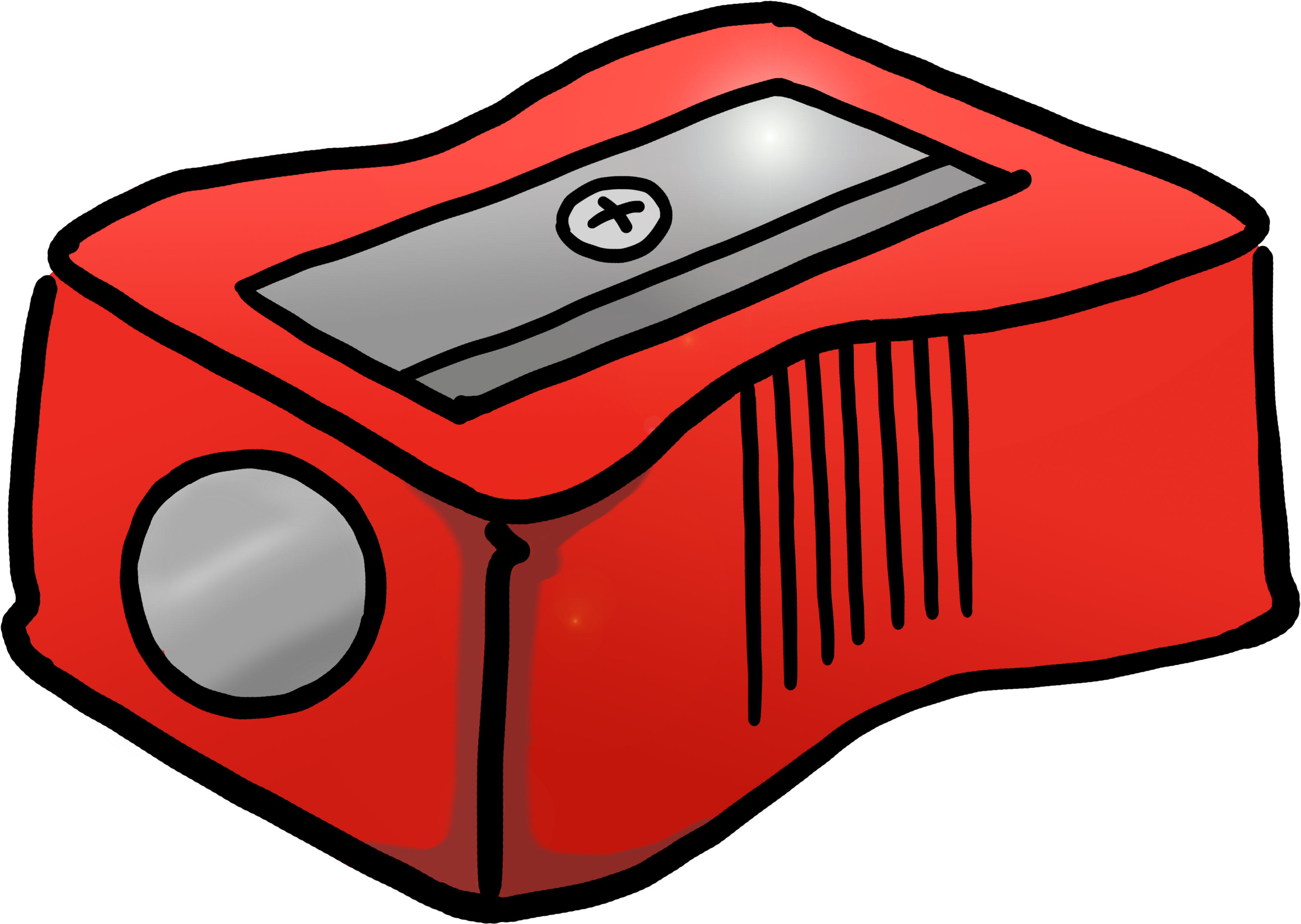 Stationary Clipart And Illustrations - Sharpener Clipart (4000x3000)