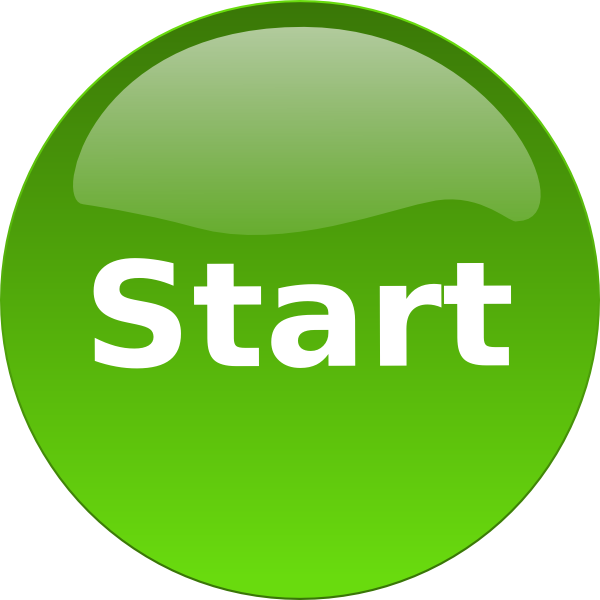 Start Clipart Start Button Clip Art At Clker Vector - Start Button Png (600x600)