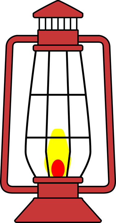 Lamp Light Lantern Hurricane Lamp Illuminated - Myrskylyhty Piirros (374x720)