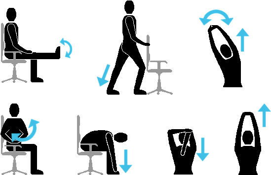 Office Exercises You Can Do Secretly - Exercises In The Office (640x400)