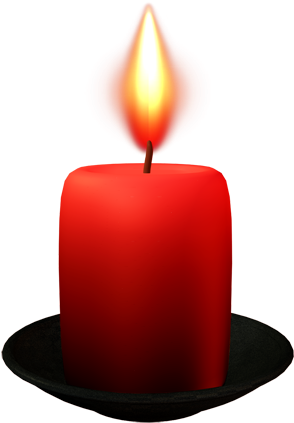 Christmas Clipart, Sans Serif, Christmas Lights, Candles, - Advent Candle (325x459)