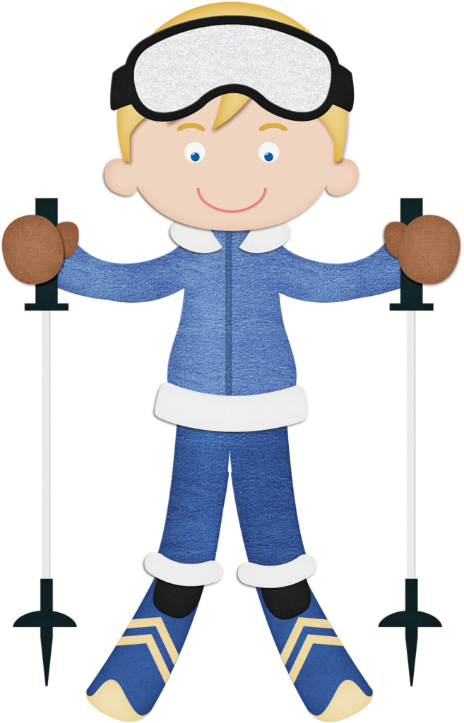 Boys ‿✿⁀°••○ - Clipart Hiver Enfant (657x1024)