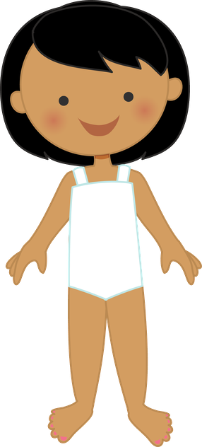 Danielle M - Human Body Girl Clipart (286x632)