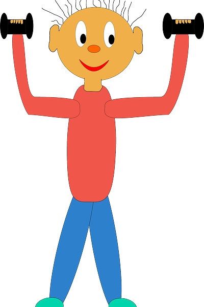 Exercise - Exercise Cartoon Png (400x600)