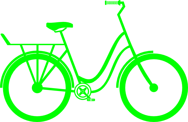 Green Bike Clip Art - Origin 8 Scout 29er (600x389)