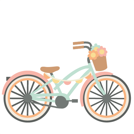 Bicycle Svg Cutting Files For Scrapbooking Cute Svg - Bicicleta Cute Png (432x432)