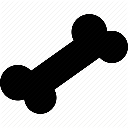 Bone, Dog, Dog Bone, Dog Food Icon Icon Search Engine - Dog Bones Icon Png (512x512)
