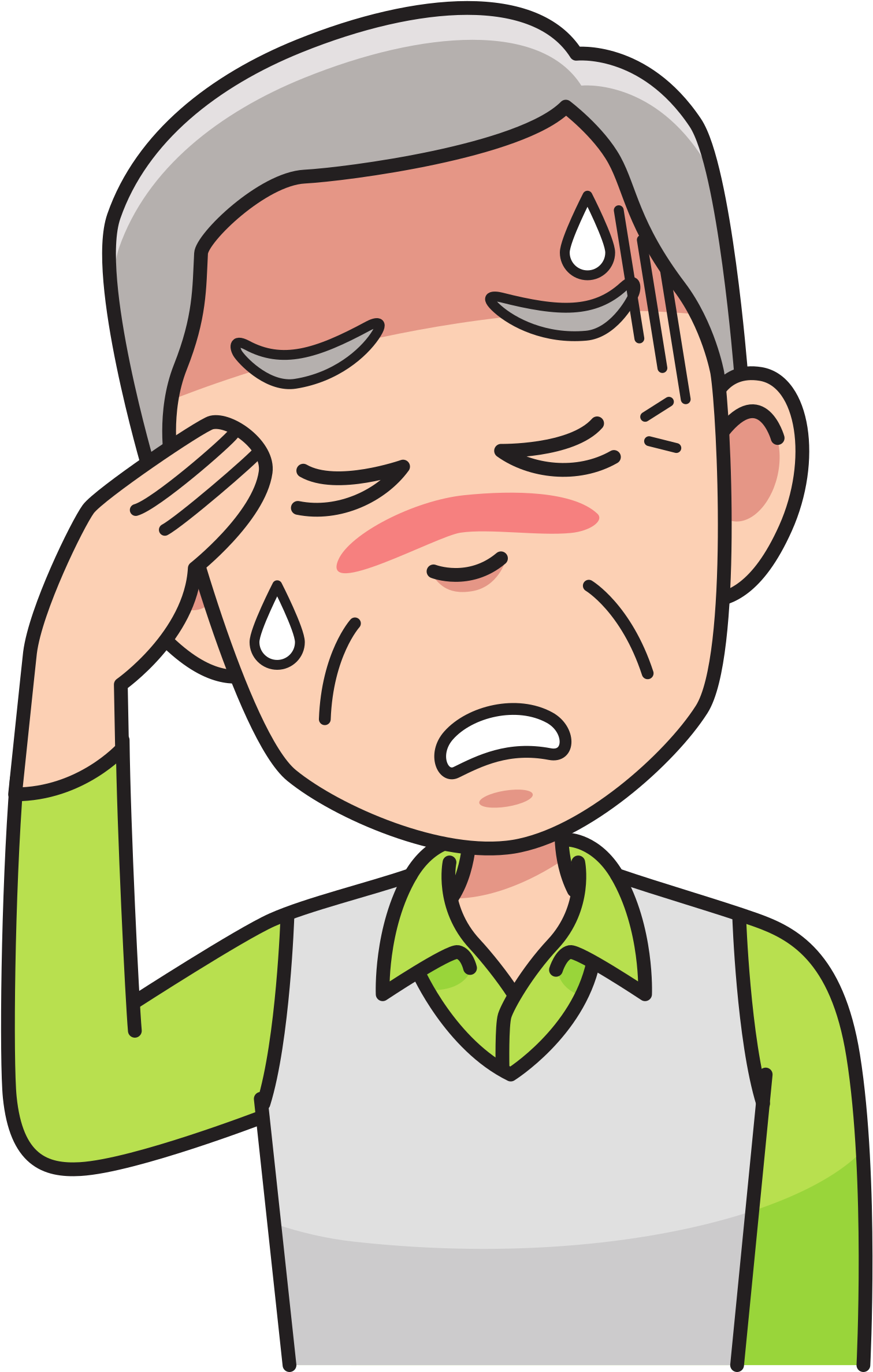 Clipart - Headache Png (1538x2400)