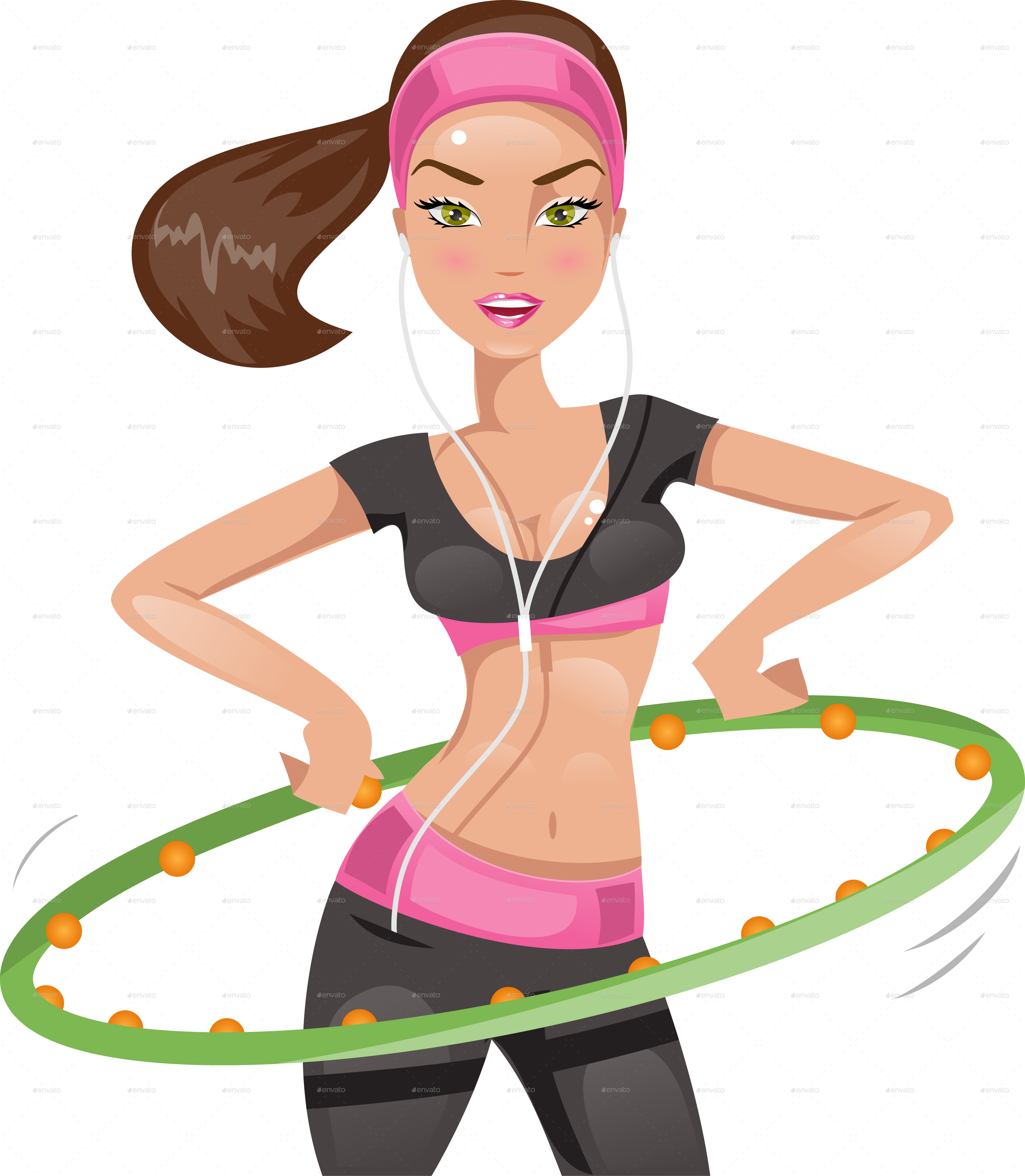 Hulahup - Hula Hoop Png (3244x3722)