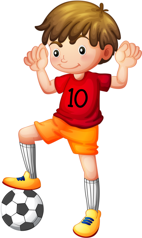 Football Exercise Clipart - Sports Vs Video Games (484x800)