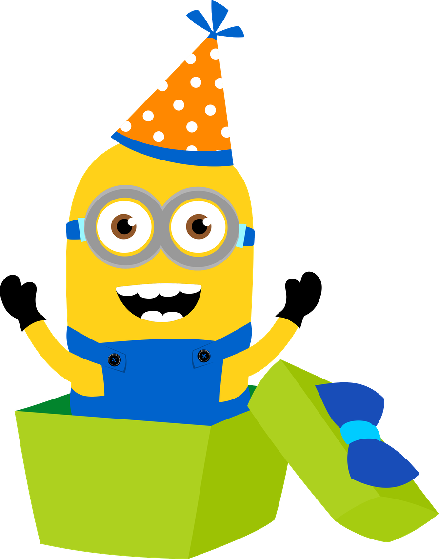Alreadyclip Art - Minion Birthday Clip Art (900x1146)