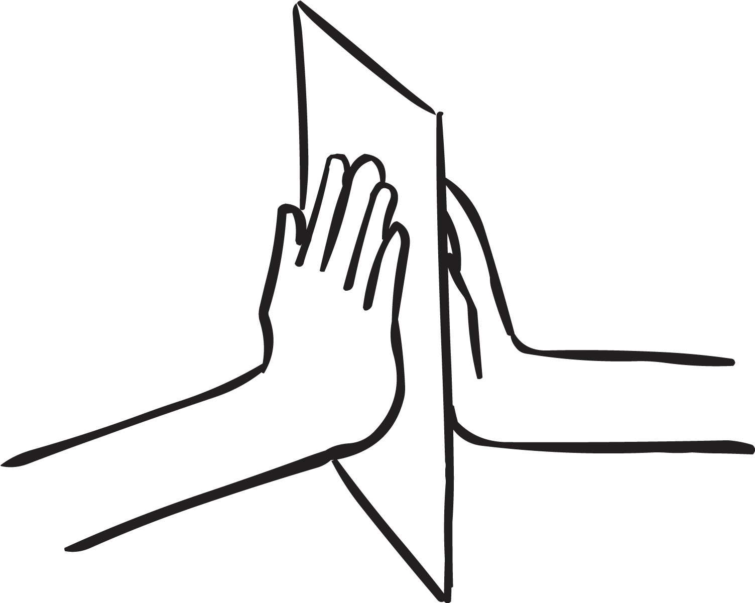 Sheet Of Paper Held Between Two Hands, As Featured - Fun Goal Setting Game (1600x1200)