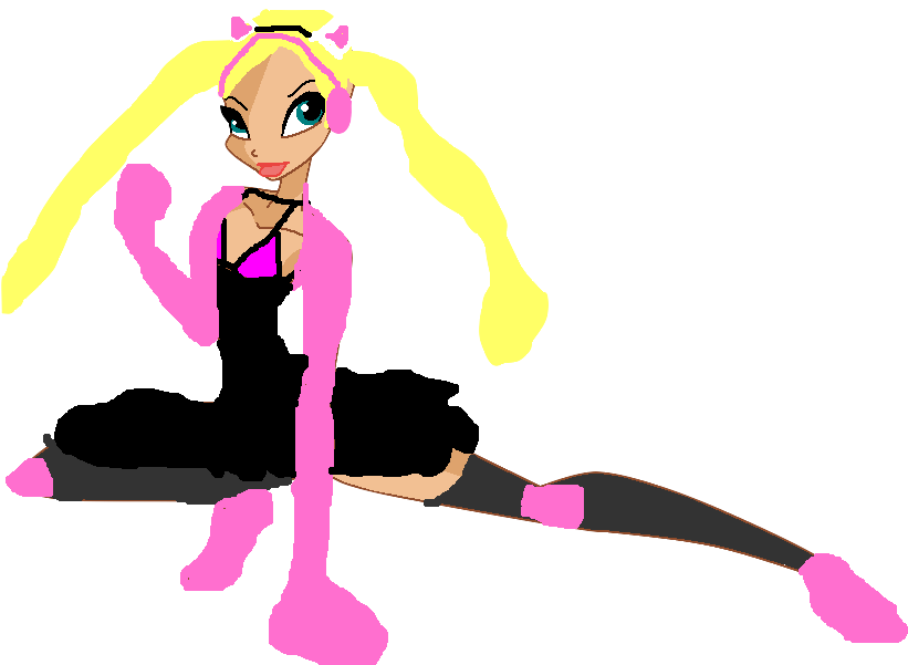 Lucky Chloe In Winx Club By Sharpclap290 - Winx Club (831x605)