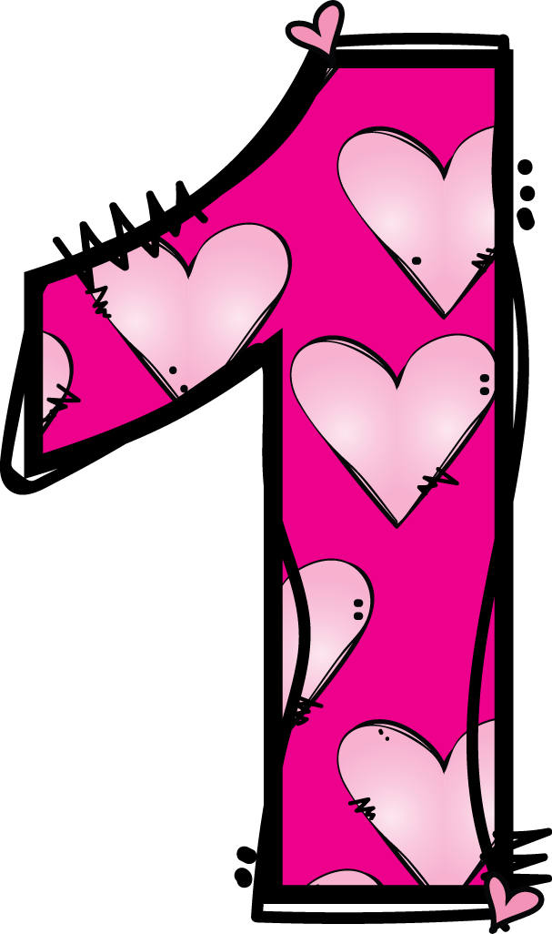 Number Clipart - Clip Art (607x1026)