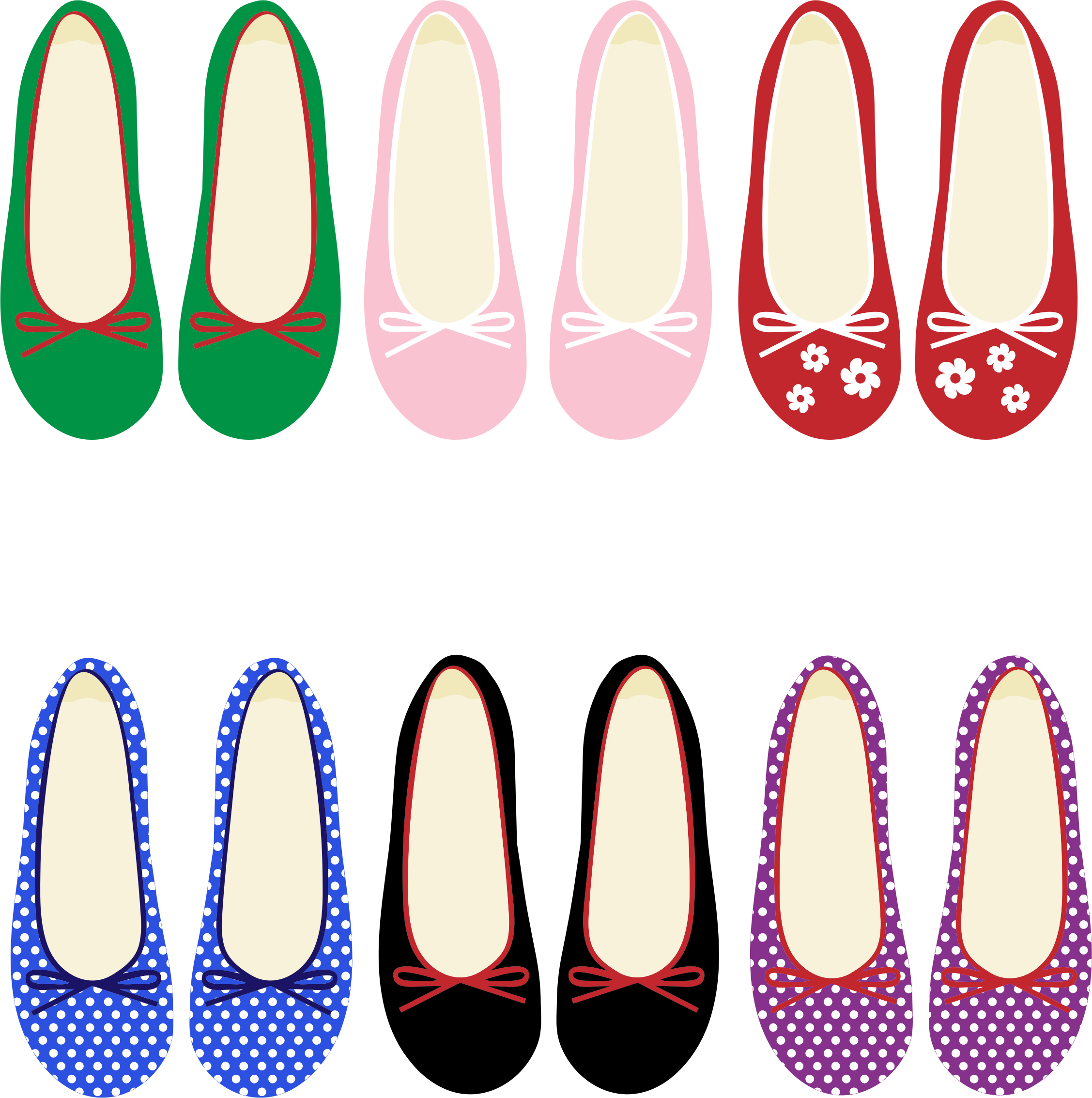 Clipart - Women Shoe Clipart (2255x2267)