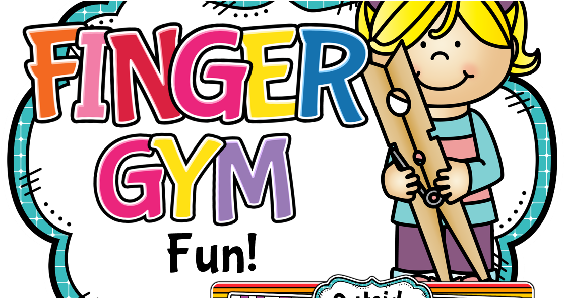 Finger Gym Fun - Fine Motor Skills Clipart (1126x591)