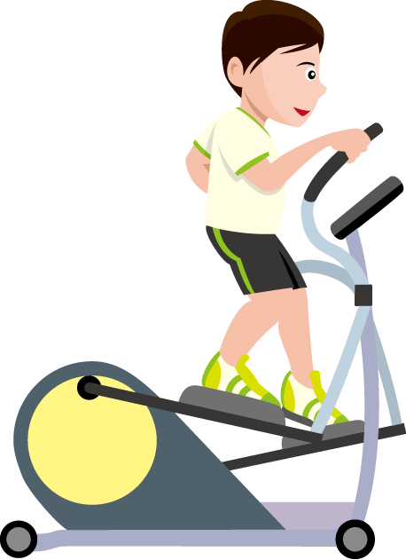 Previous Image - Crosstrainer Clipart (458x631)