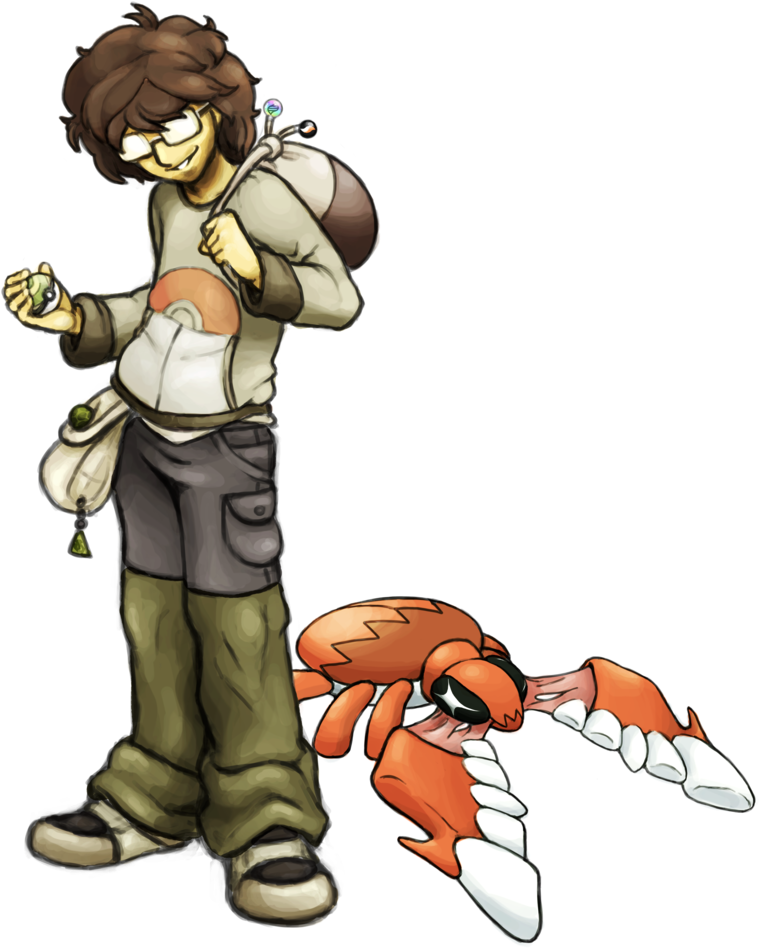Me As A Gym Leader With My Megatrapinch By Gimbo-gp - Cartoon (826x966)