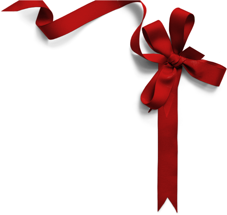 Transparent Christmas Ribbon Clipart - Christmas Ribbon Png (780x732)