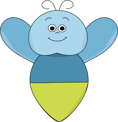 Lightning Bug Clip Art Lightning Bug Image - Lightning Bug Clipart (410x424)
