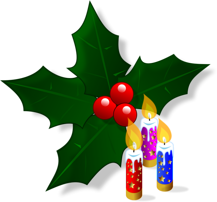 Christmas Holly Graphics Mail Christmas Holly Free - Christmas Day (768x707)