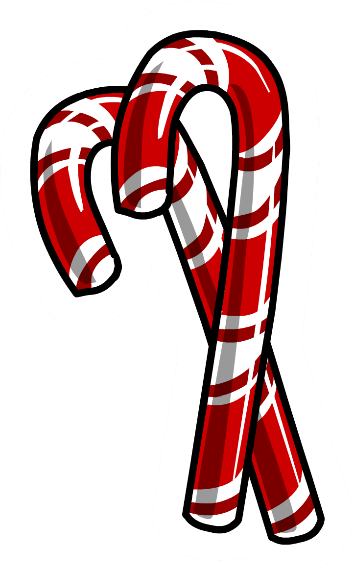 Candy Cane Clipart Party - Club Penguin Candy Cane (1168x1168)