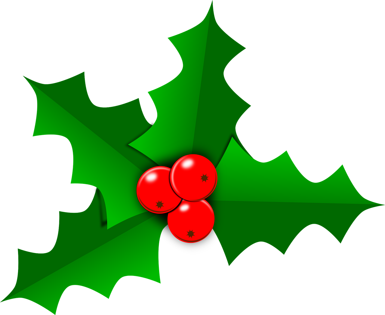 Christmas Leaf (1280x1047)